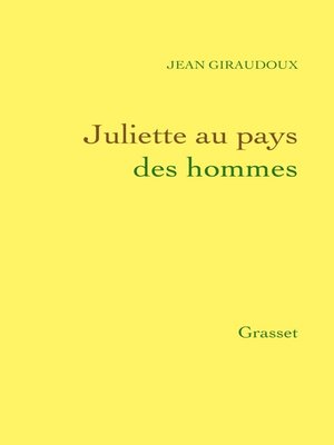 cover image of Juliette au pays des hommes